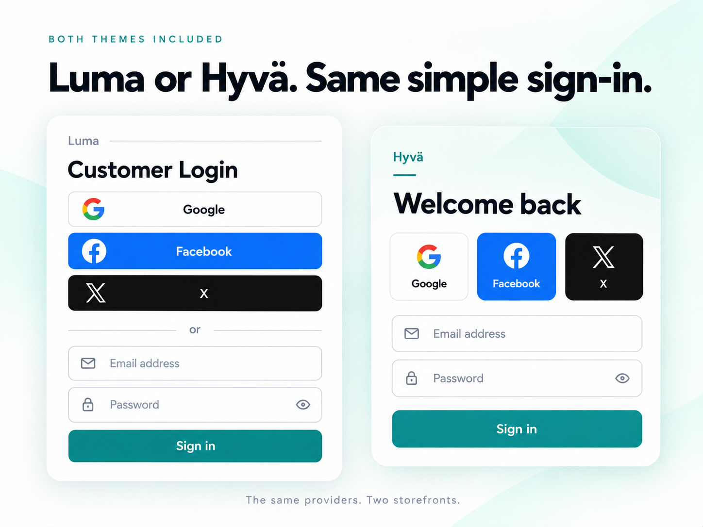 Luma and Hyvä · illustration