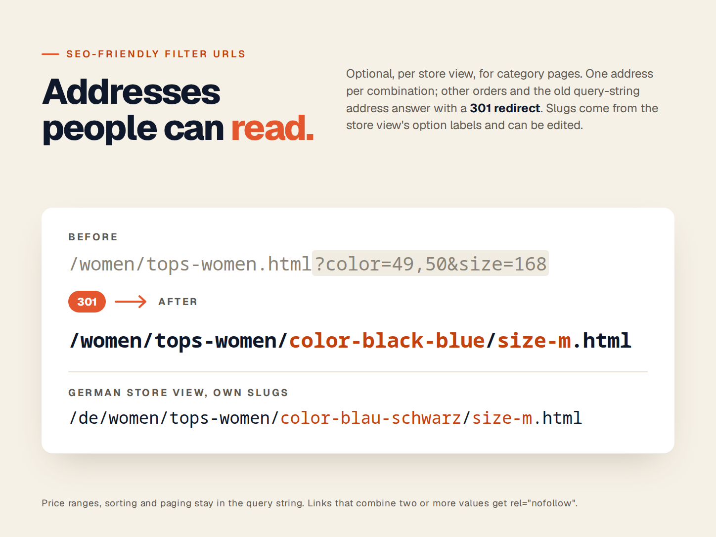 Filter URLs