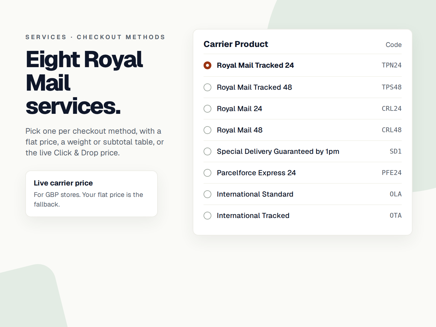 Services
