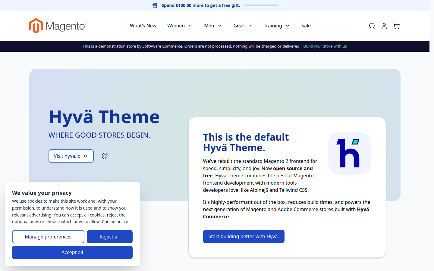 Native Hyvä templates